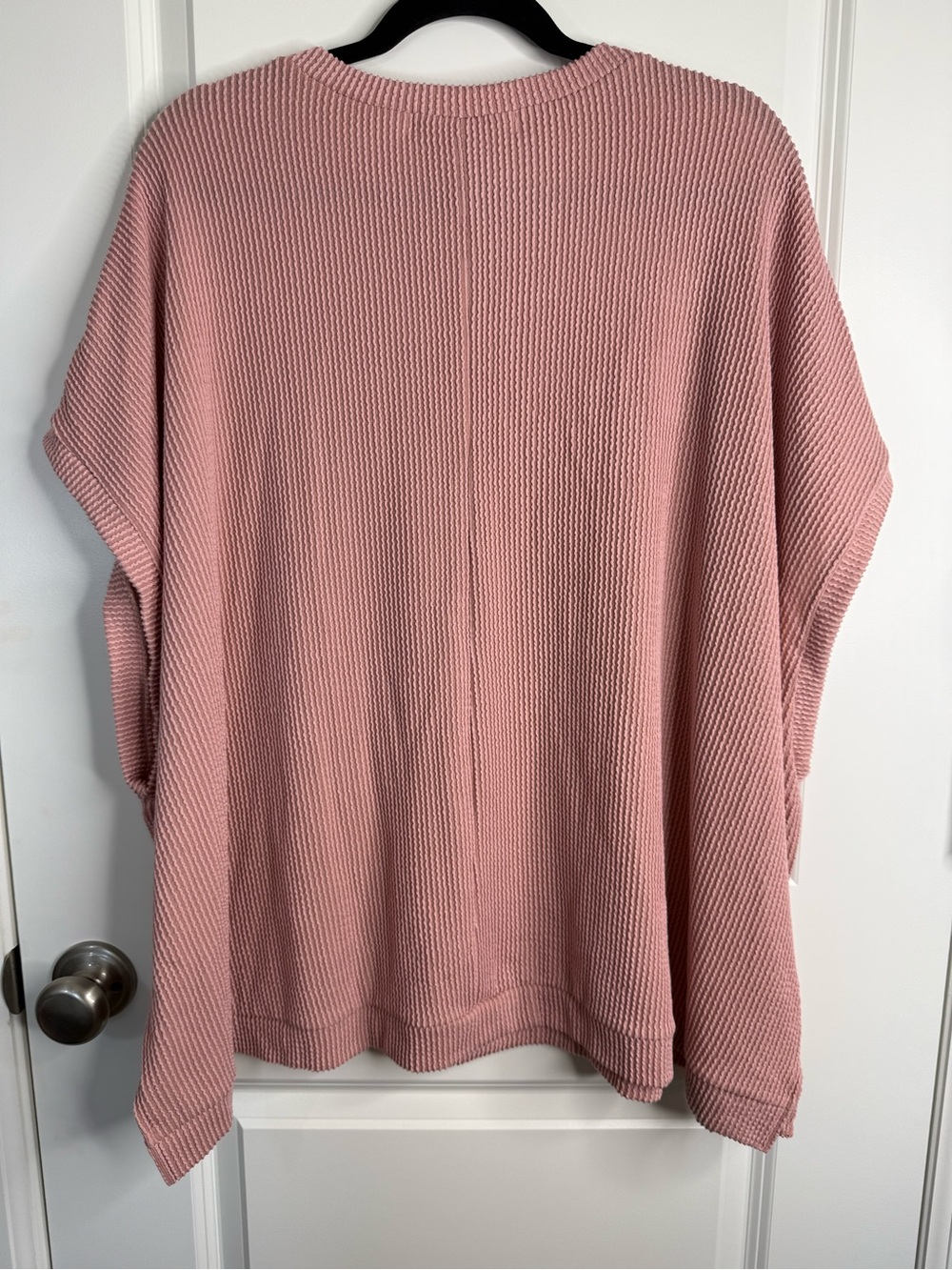 Three Bird Nest Moon Glow Texture Knit Top Dusty Rose Pink Medium NWT - Picture 4 of 10